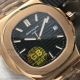 Swiss Replica Patek Philippe Nautilus 5711 Rose Gold Case Black Dial 40 MM 9015 Automatic Watch (3)_th.jpg